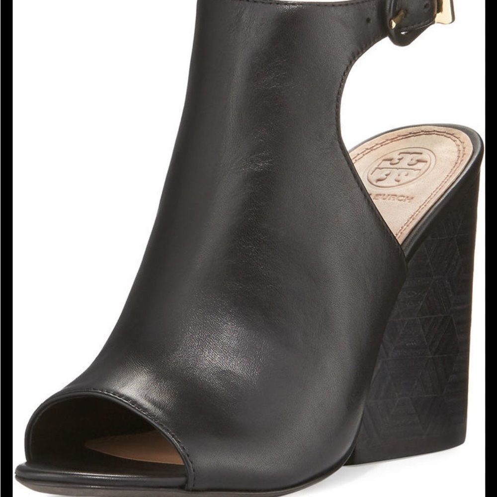 Tory Burch Groove Bootie Sandals Sling Backs 9.5